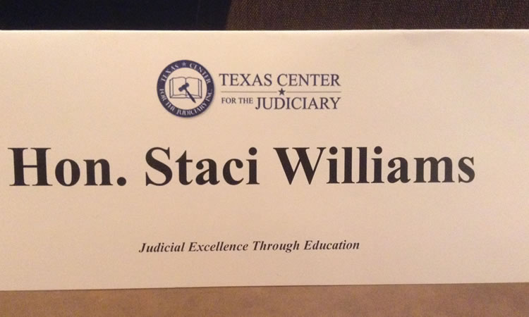 Judge Staci Name Plate Baby Judges School